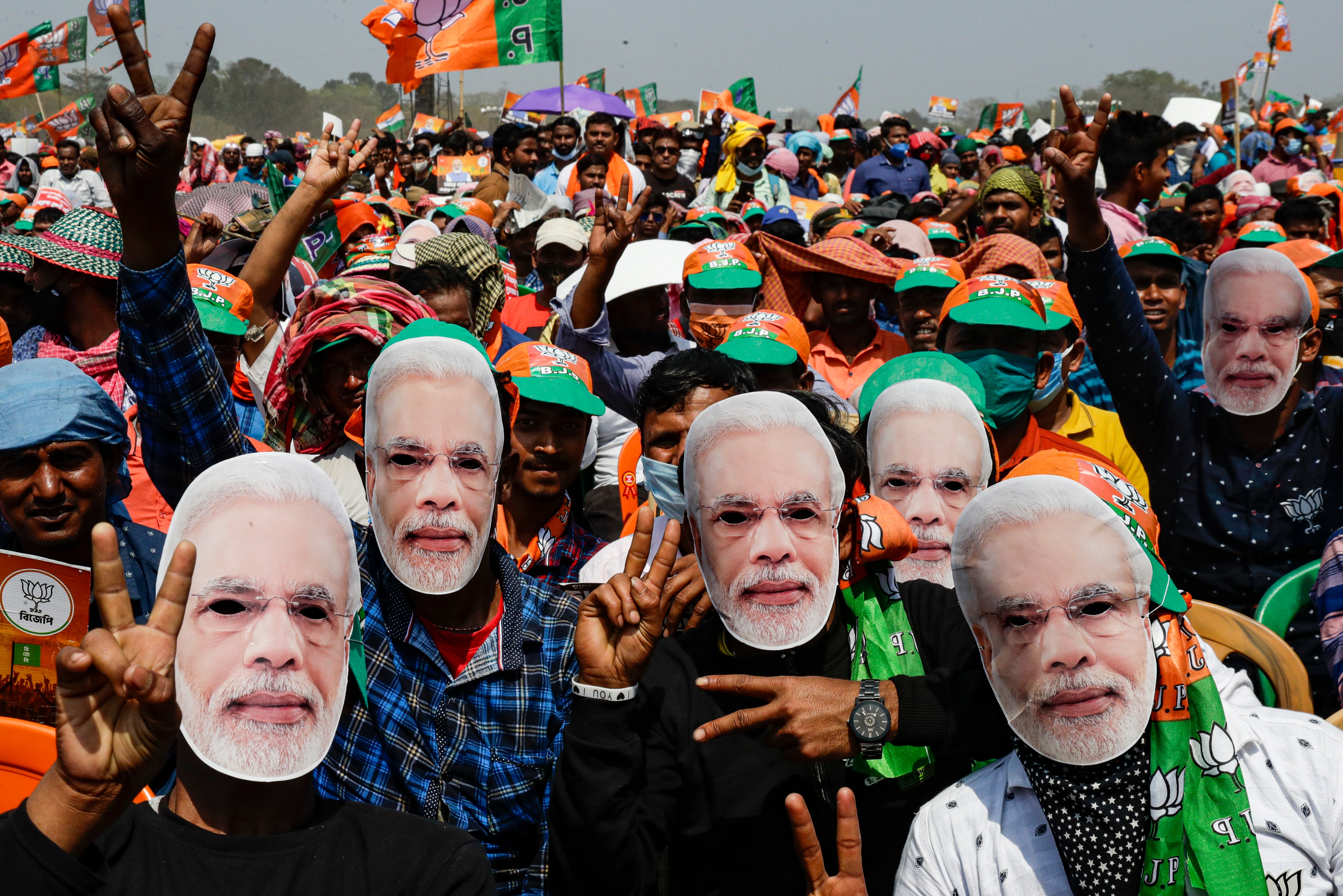 File image: Five Indian states will vote in a closely watched electoral battle over the next few weeks