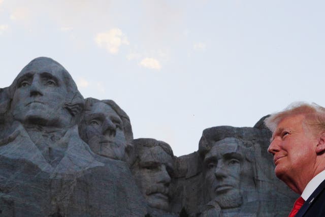 Donald Trump believes he should be included on Mount Rushmore