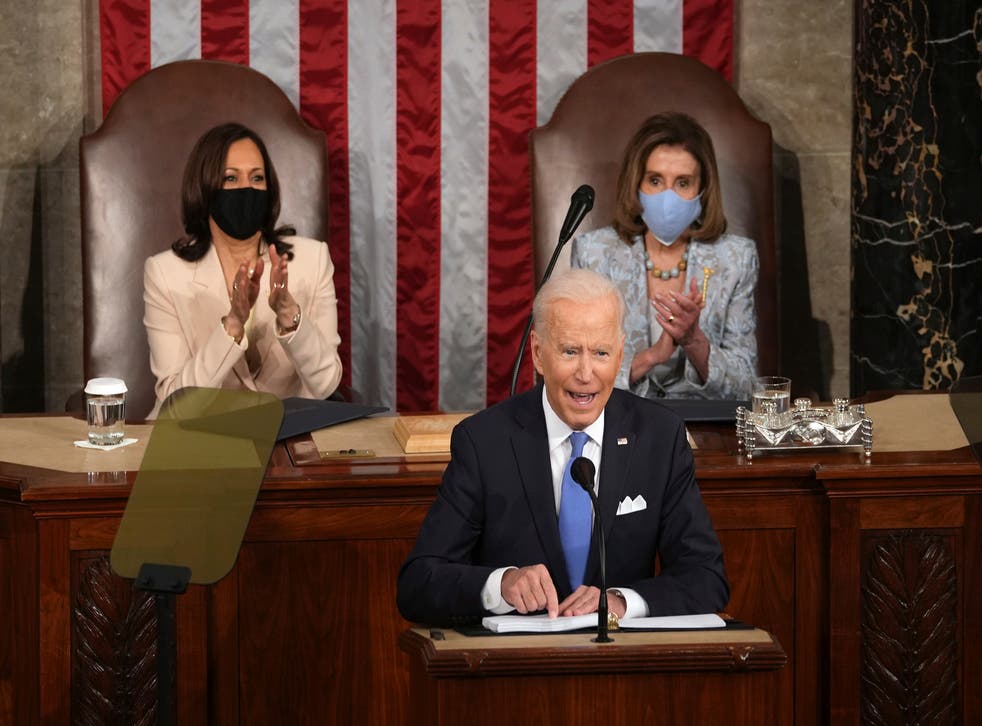 APTOPIX Biden 100 Days Congress