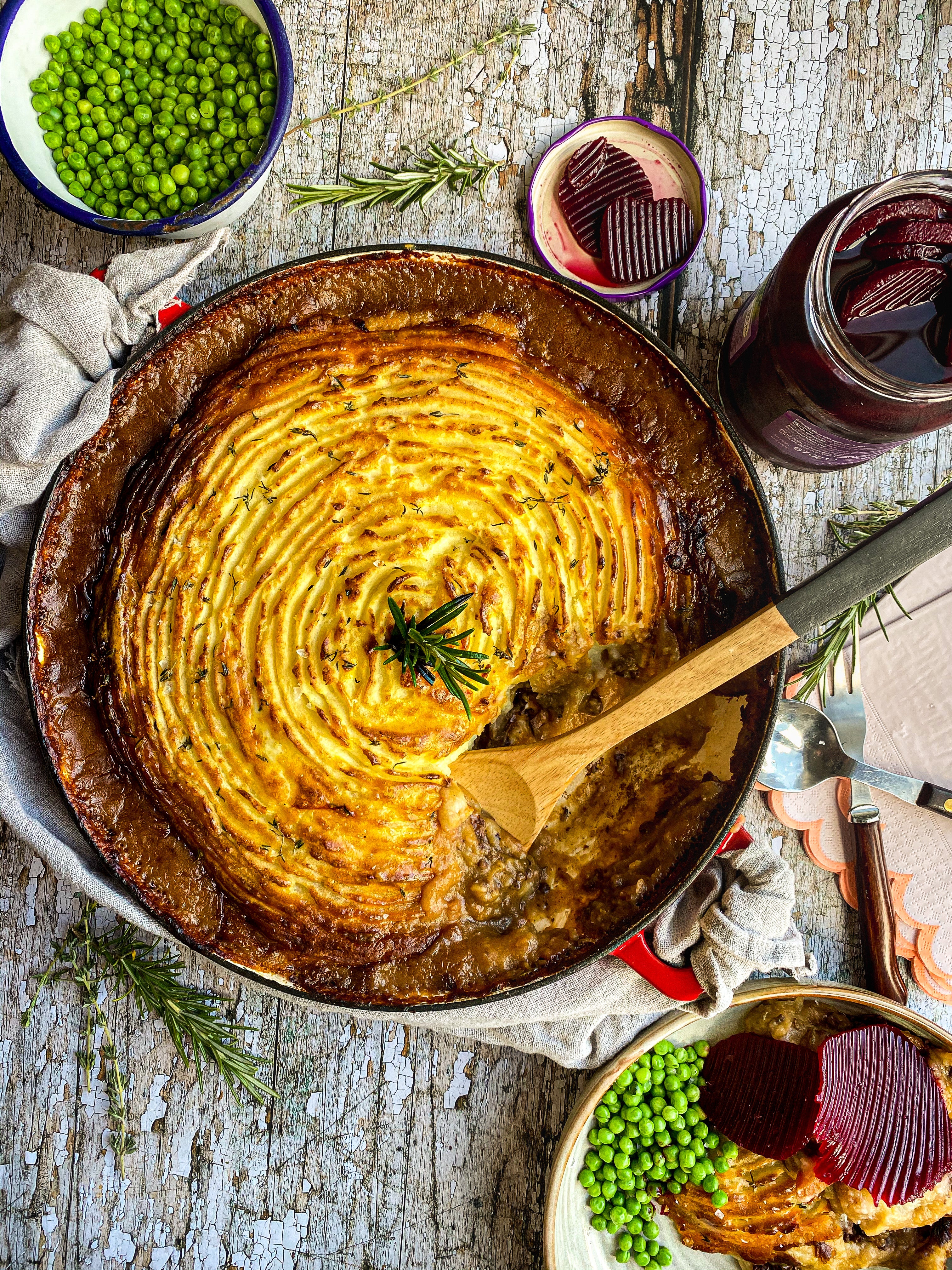 Treated with love, care and attention, shepherd’s pie becomes a thing of beauty