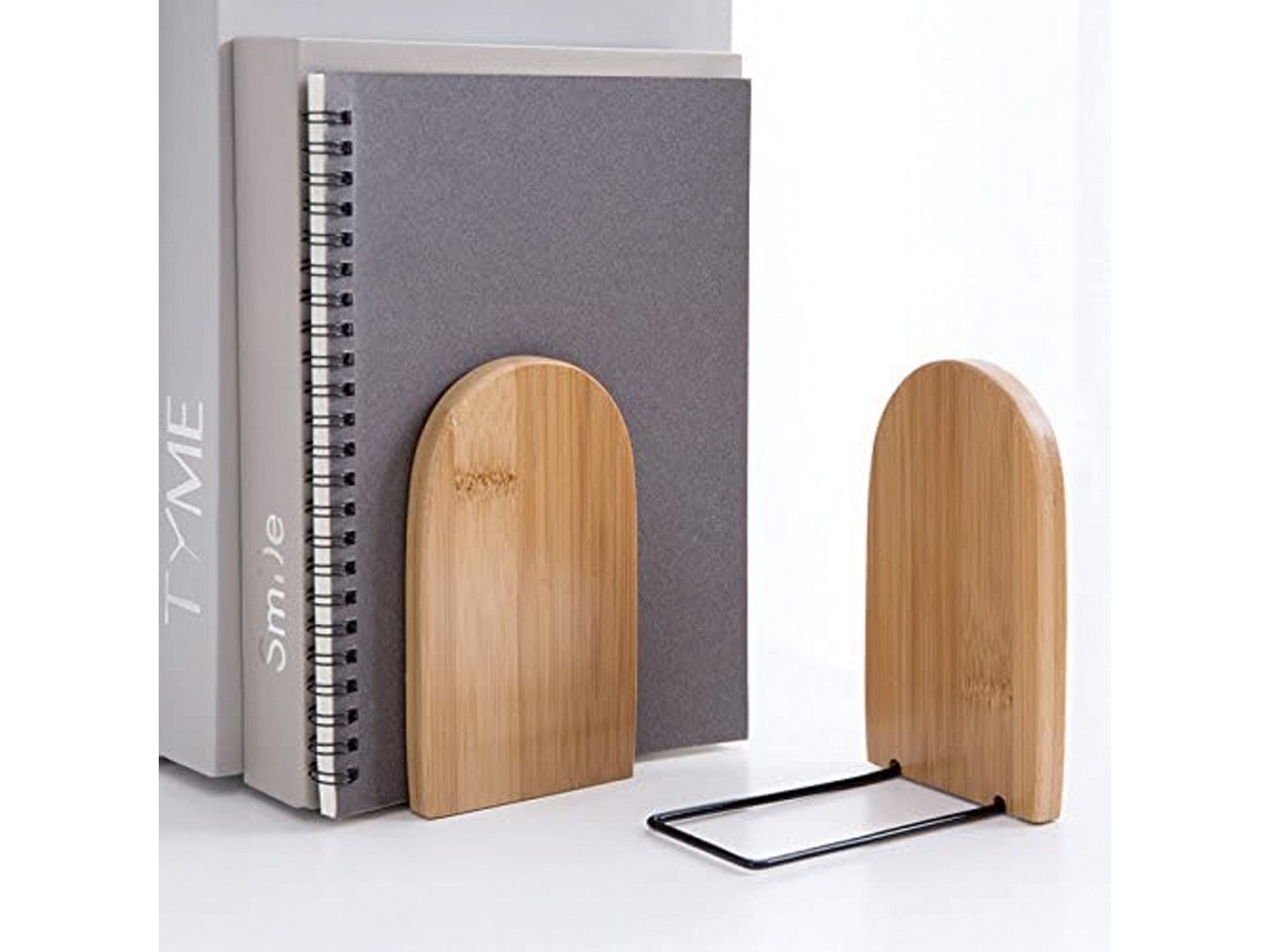 Itoda bamboo bookends indybest