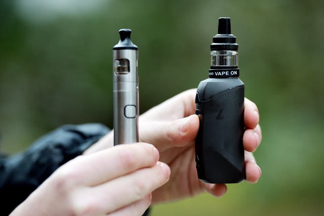 E-cigarette starter kits will be given out to smokers in five UK hospitals as part of the trial. 