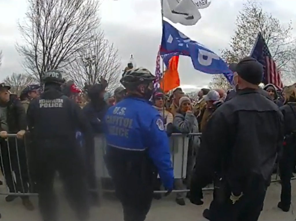 Capitol riot: New videos show attack on police officer Brian Sicknick