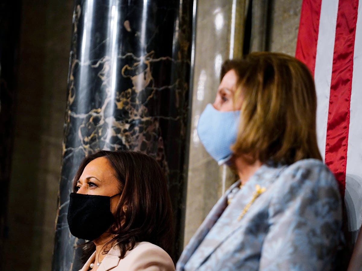 Trump bizarrely says Democrats were ‘choking’ on their masks at Biden’s Joint Session address