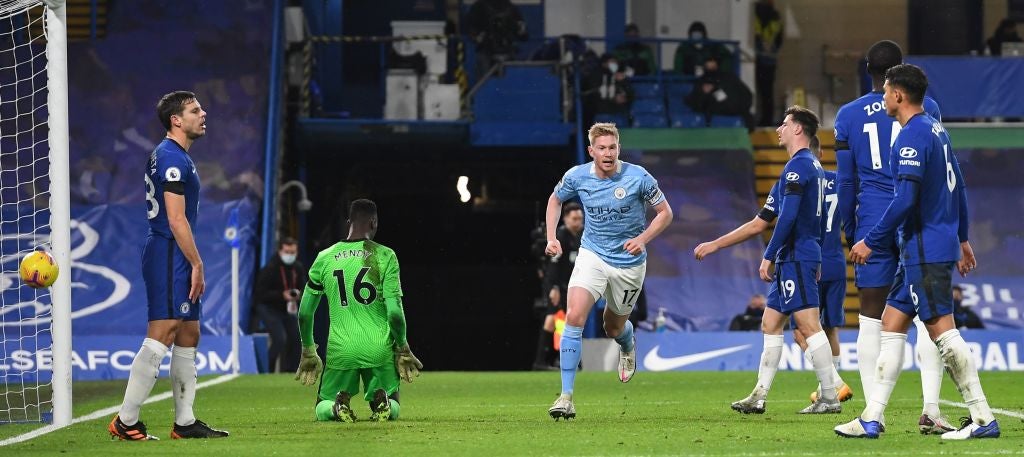 Man City eased past Chelsea at the beginning of 2021