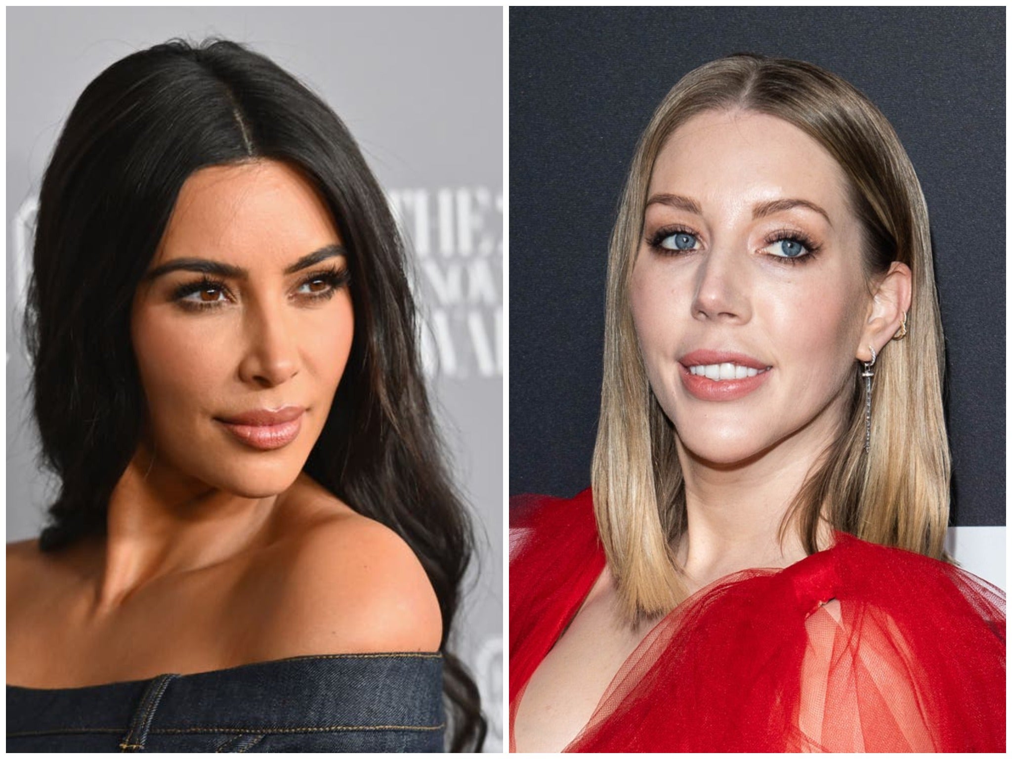 Kim Kardashian and Katherine Ryan