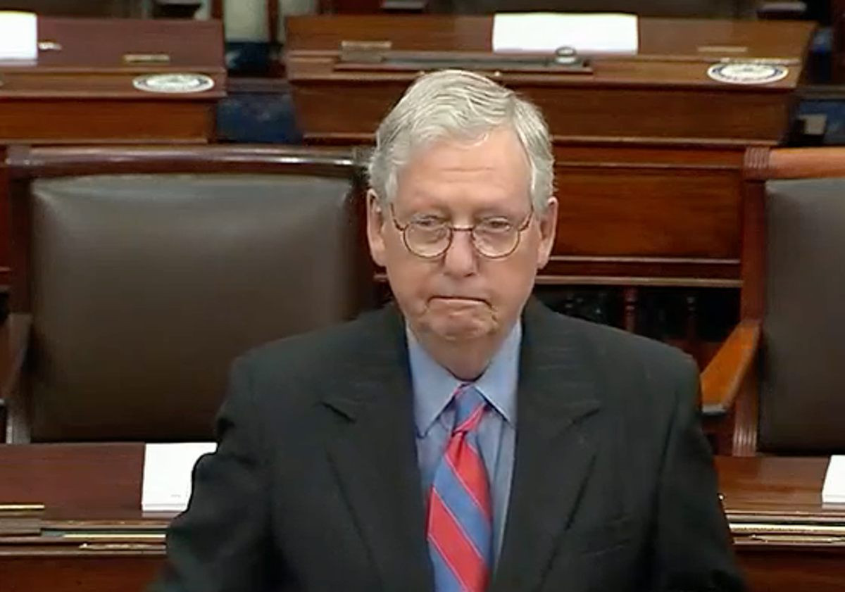 Mitch McConnell calls Biden speech ‘lengthy liberal daydream’