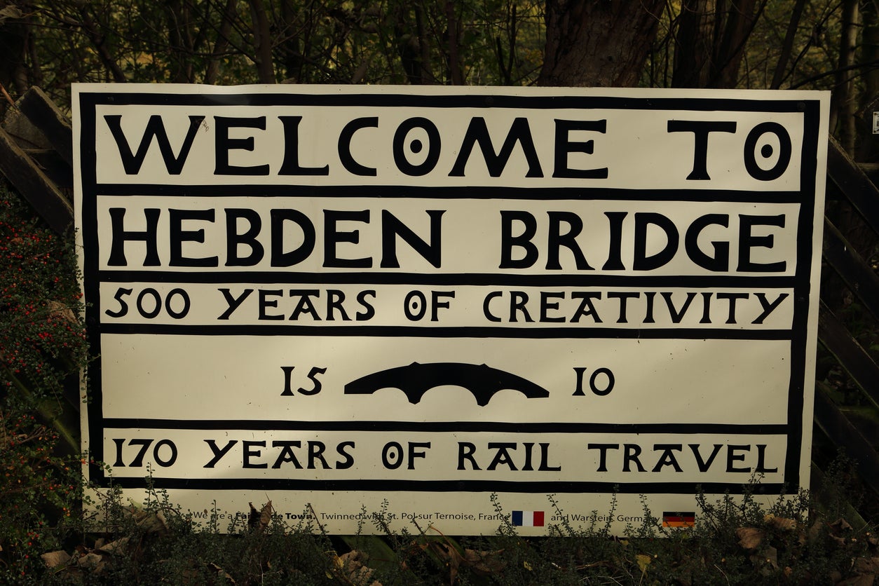 Hebden Bridge was beloved by an alternative crowd