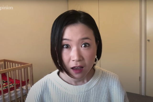 <p>A Japanese woman reacts with horror upon learning the costs of US healthcare</p>