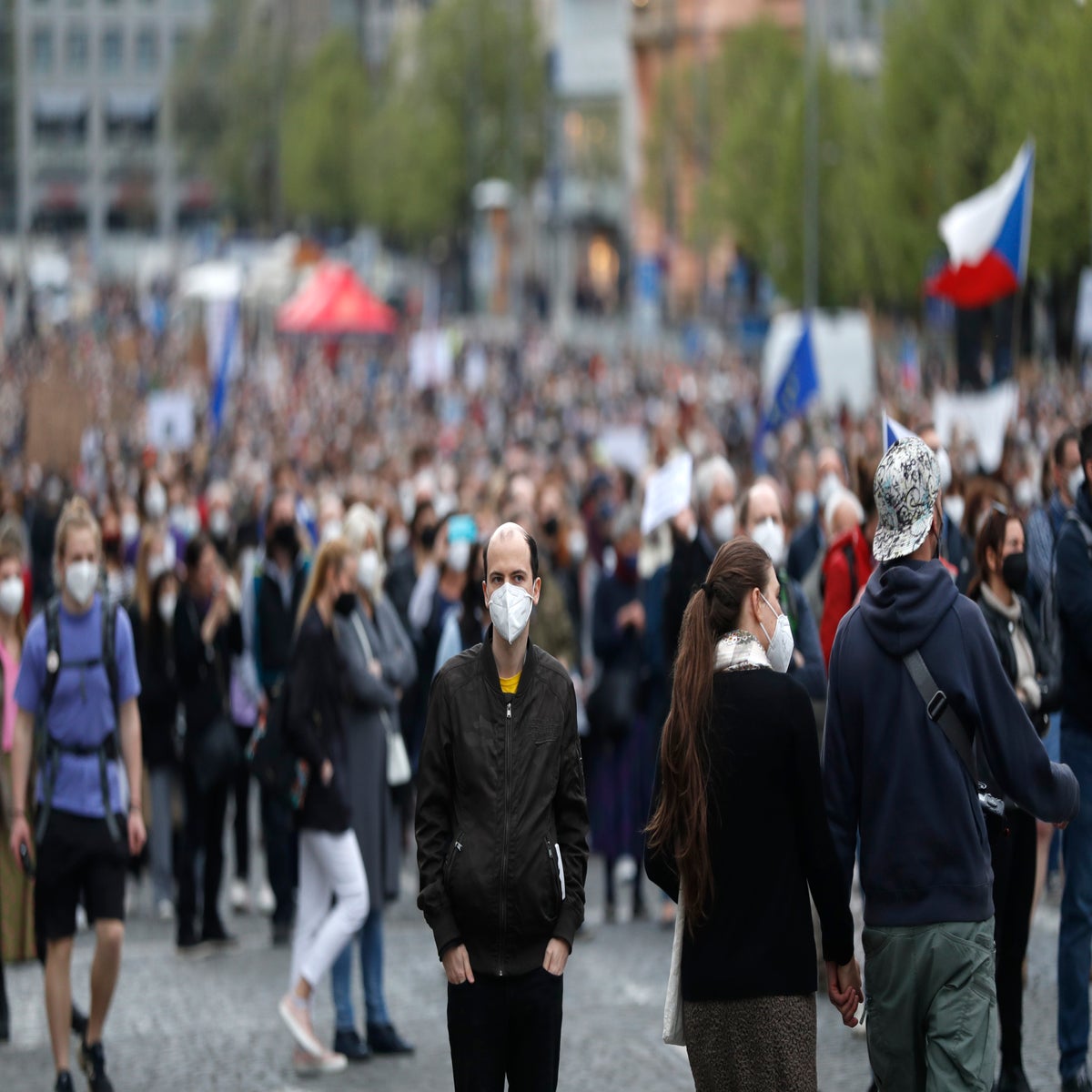 Czechs protest pro-Russian president, accuse him of treason Novichok  Salisbury Soviet Senate Milos Zeman | The Independent