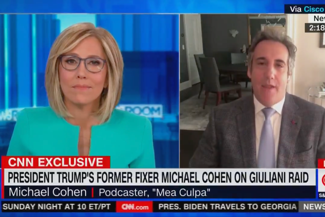 <p>Former Trump lawyer Michael Cohen issues a dire warning to Rudy Giuliani on CNN</p>