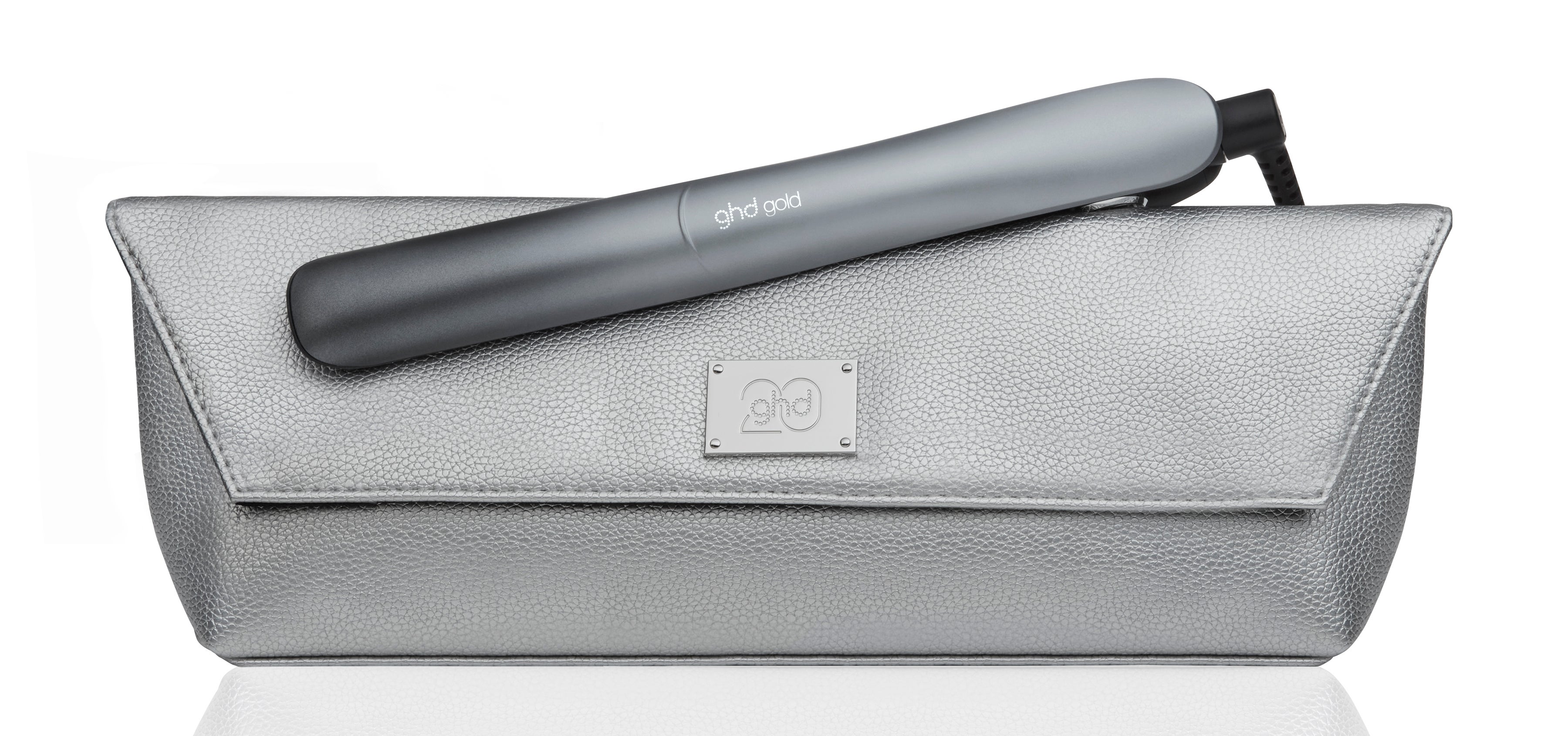 GHD Gold Hair Straightener in Ombre Chrome