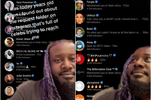 T-Pain shared pictures of all the verified accounts he’d accidentally been ignoring for a year