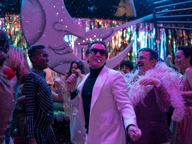 McGregor (centre) in Netflix’s Halston