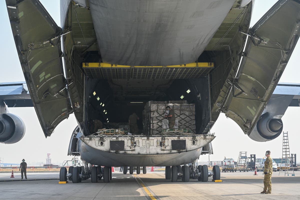 First US emergency aid arrives in India as experts predict oxygen crisis to last another two weeks