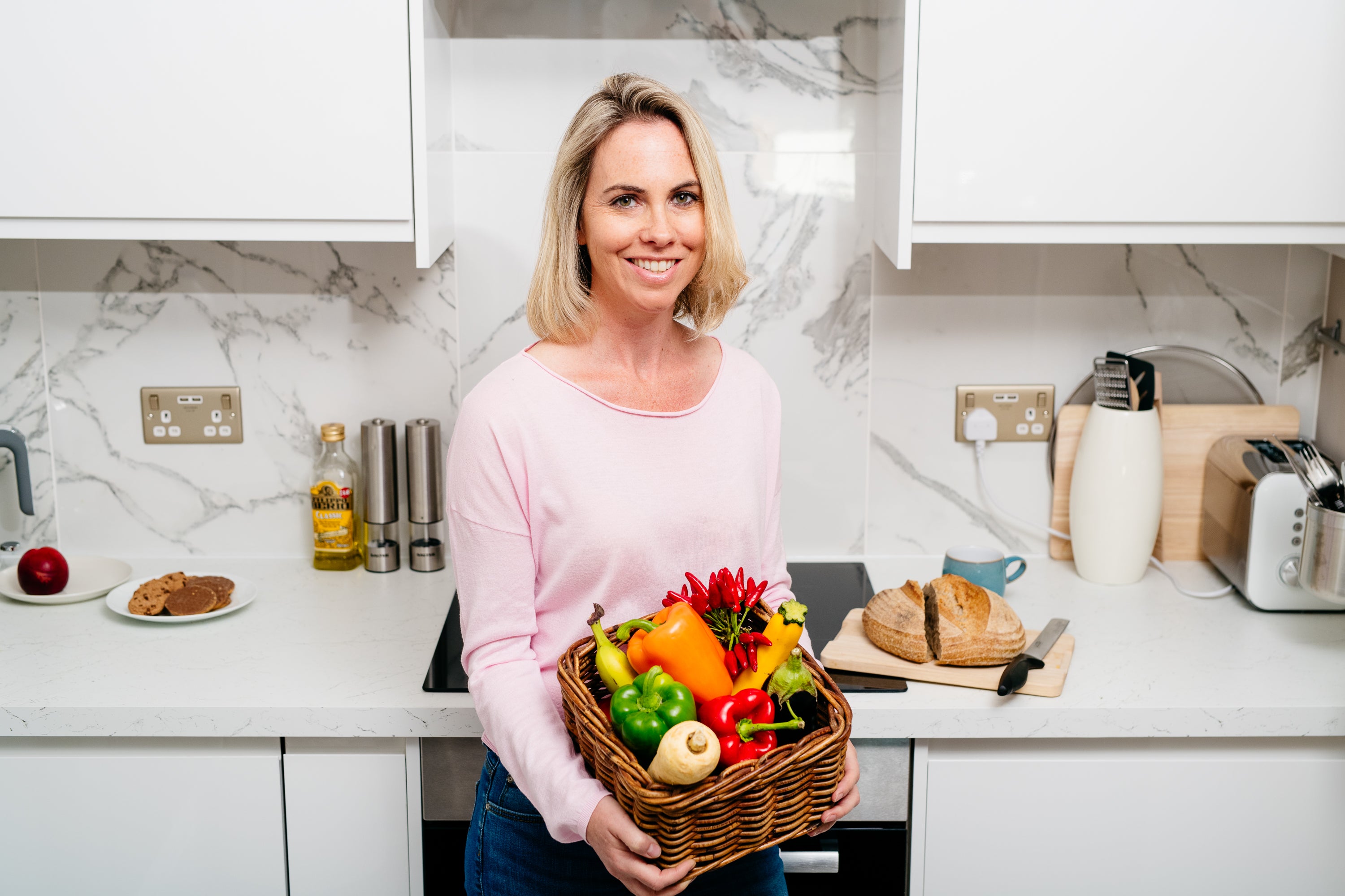 Clarke became passionate about not wasting food after growing up on a Yorkshire farm