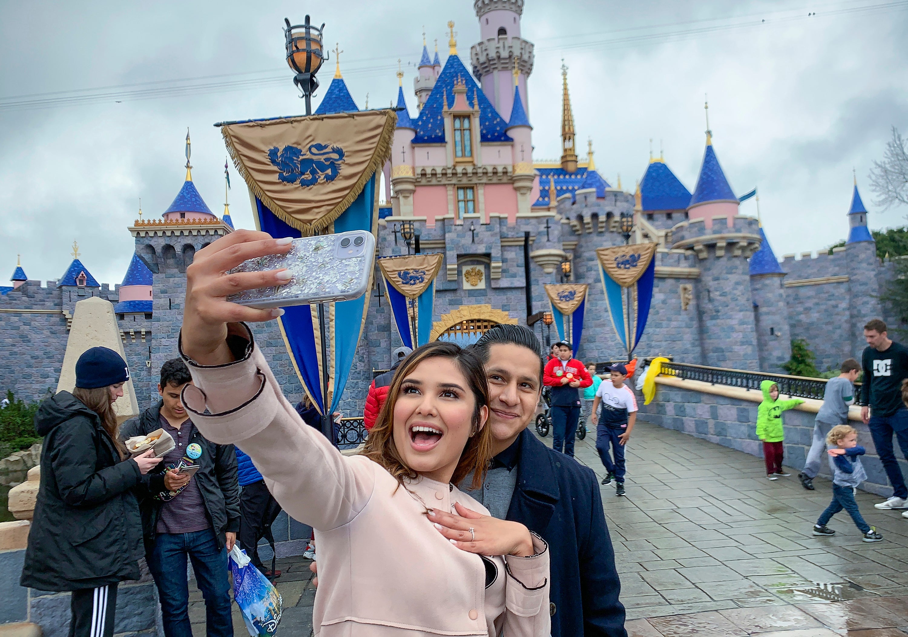 Virus Outbreak California Tourism Disneyland