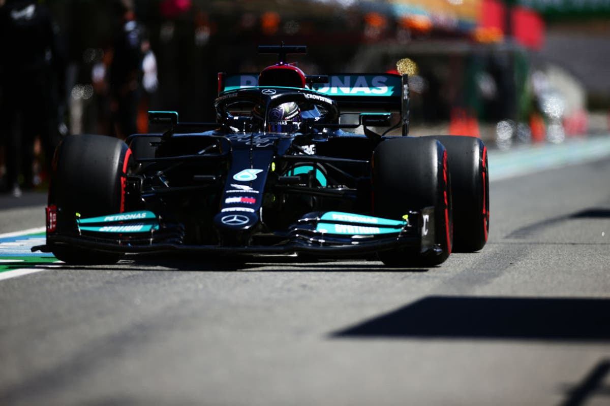 Lewis Hamilton tops second practice after early struggles at Portimao