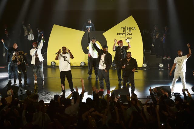 <p>The Wu-Tang Clan performs live during Tribeca TV: Wu-Tang Clan: Of Mics And Men at the 2019 Tribeca Film Festival at Beacon Theatre on April 25, 2019 in New York City.</p>