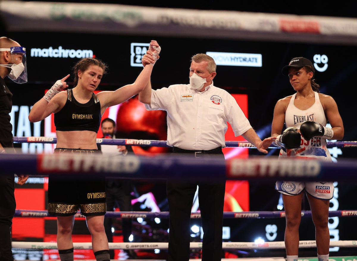 Katie Taylor vs Natasha Jonas - LIVE: Stream, latest updates, how to watch  online and undercard results | The Independent