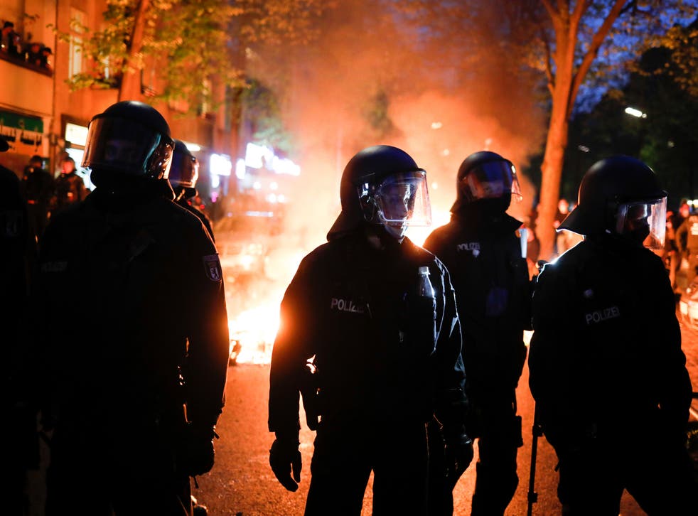 ALEMANIA-1 DE MAYO-PROTESTAS