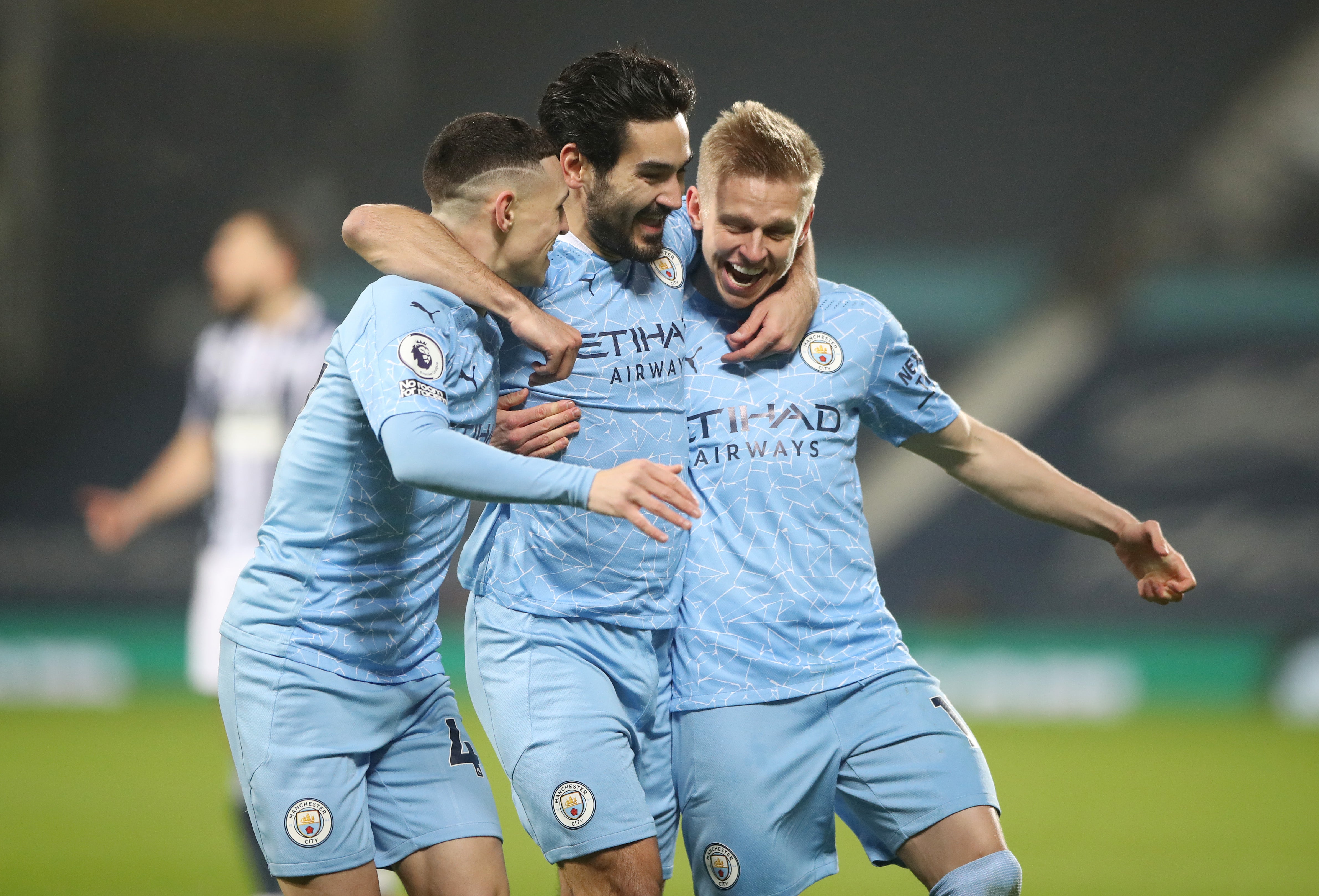 Manchester City have been crowned Premier League champions
