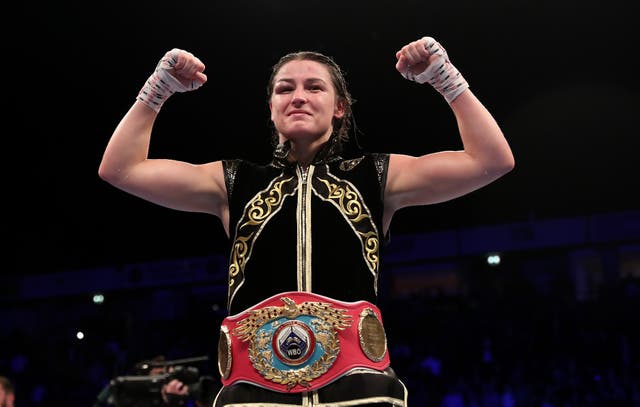 <p>Katie Taylor said her fight had stolen the show ahead of the heavyweight clash between Derek Chisora and Joseph Parker</p>