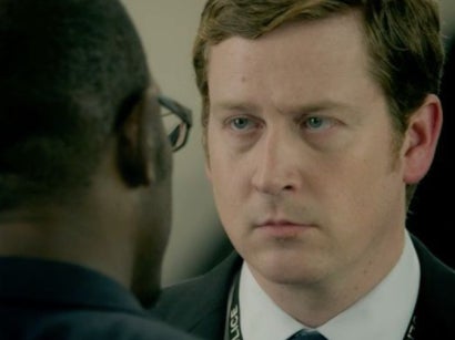 Ian Buckells in the first ever series of ‘Line of Duty’