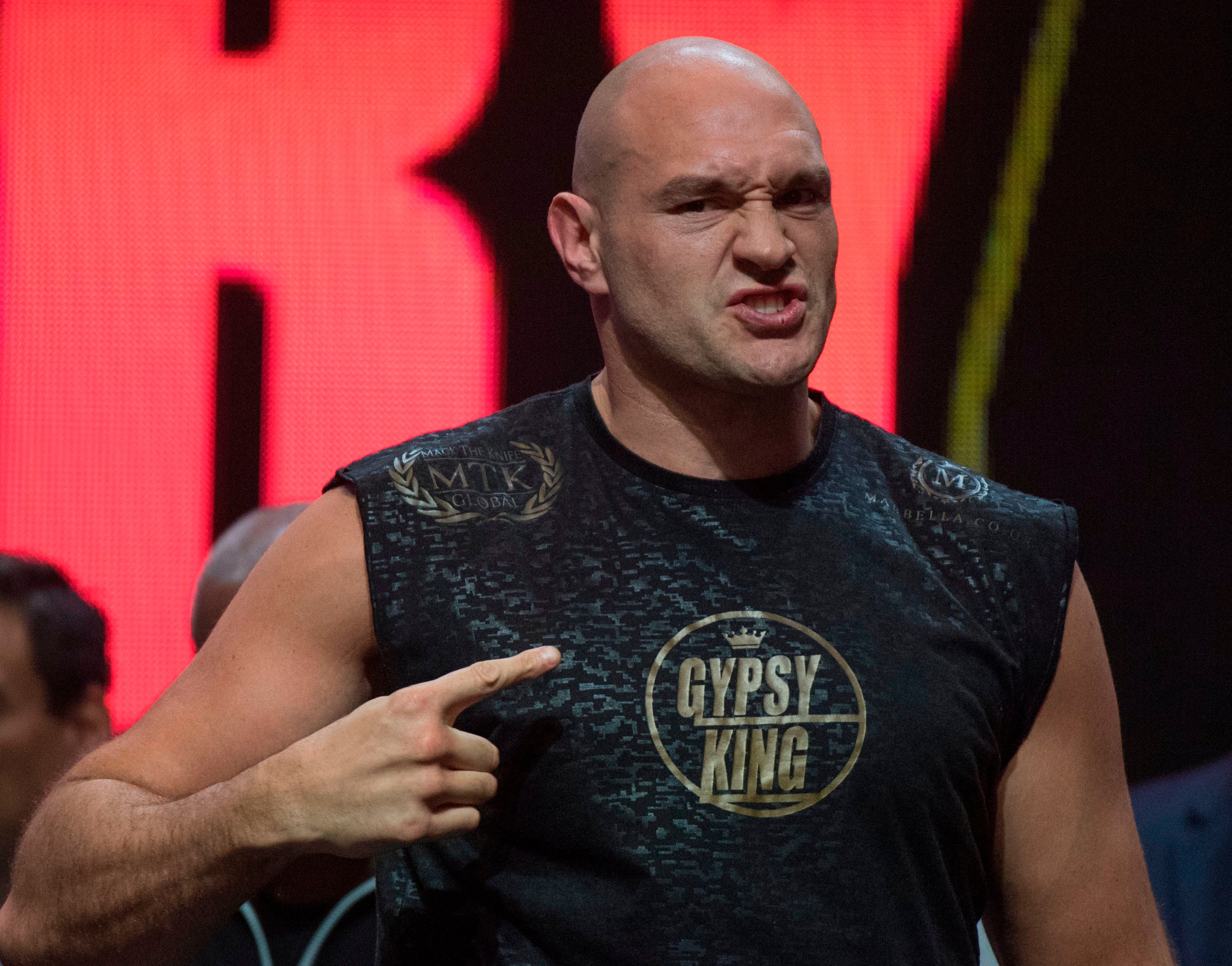 Tyson Fury is said to be growing agitated as he waits for a deal to be announced