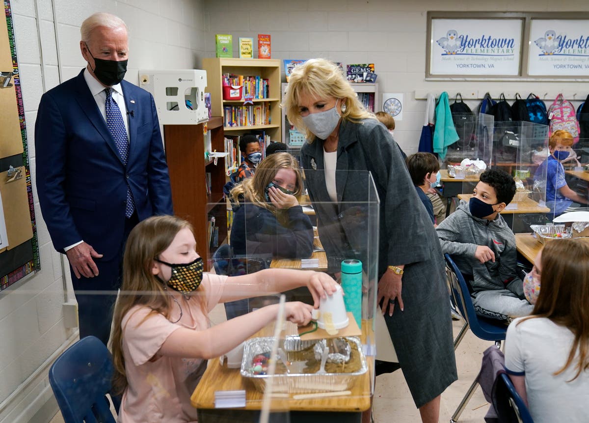 Jill Biden to visit Utah school as US moves toward reopening