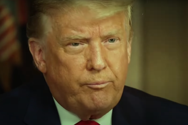 <p>The Lincoln Project mocks former president Donald Trump in a new attack ad</p>