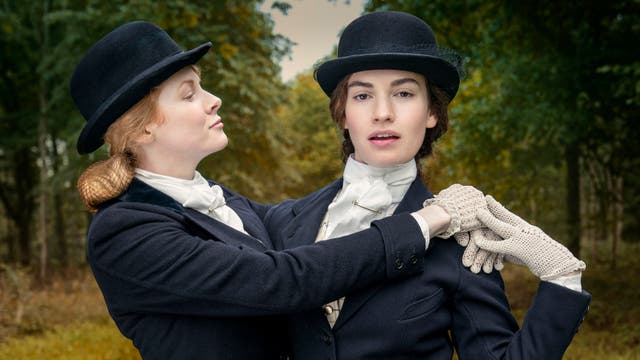 Emily Beecham as Fanny, Lily James as Linda