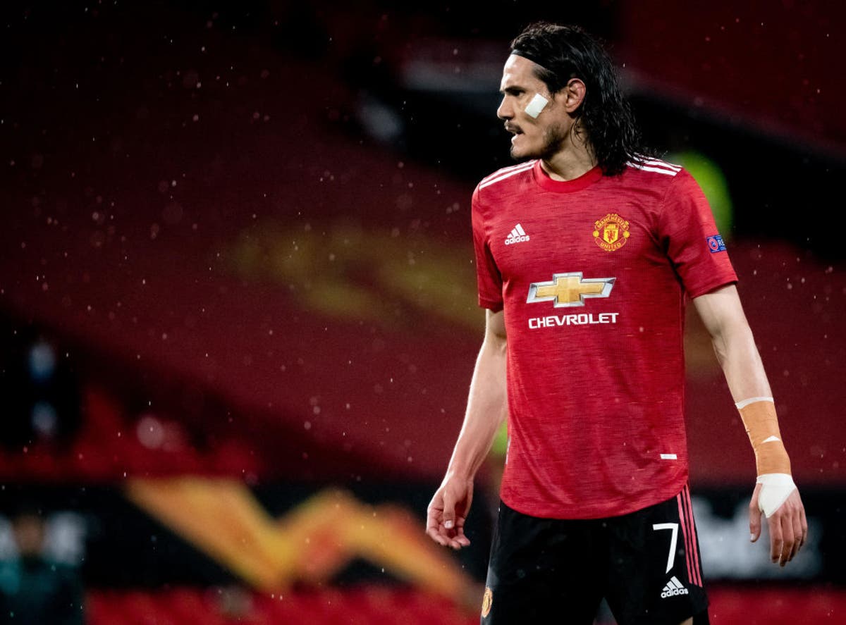 Edinson Cavani wants to ‘leave something positive behind’ at Man United