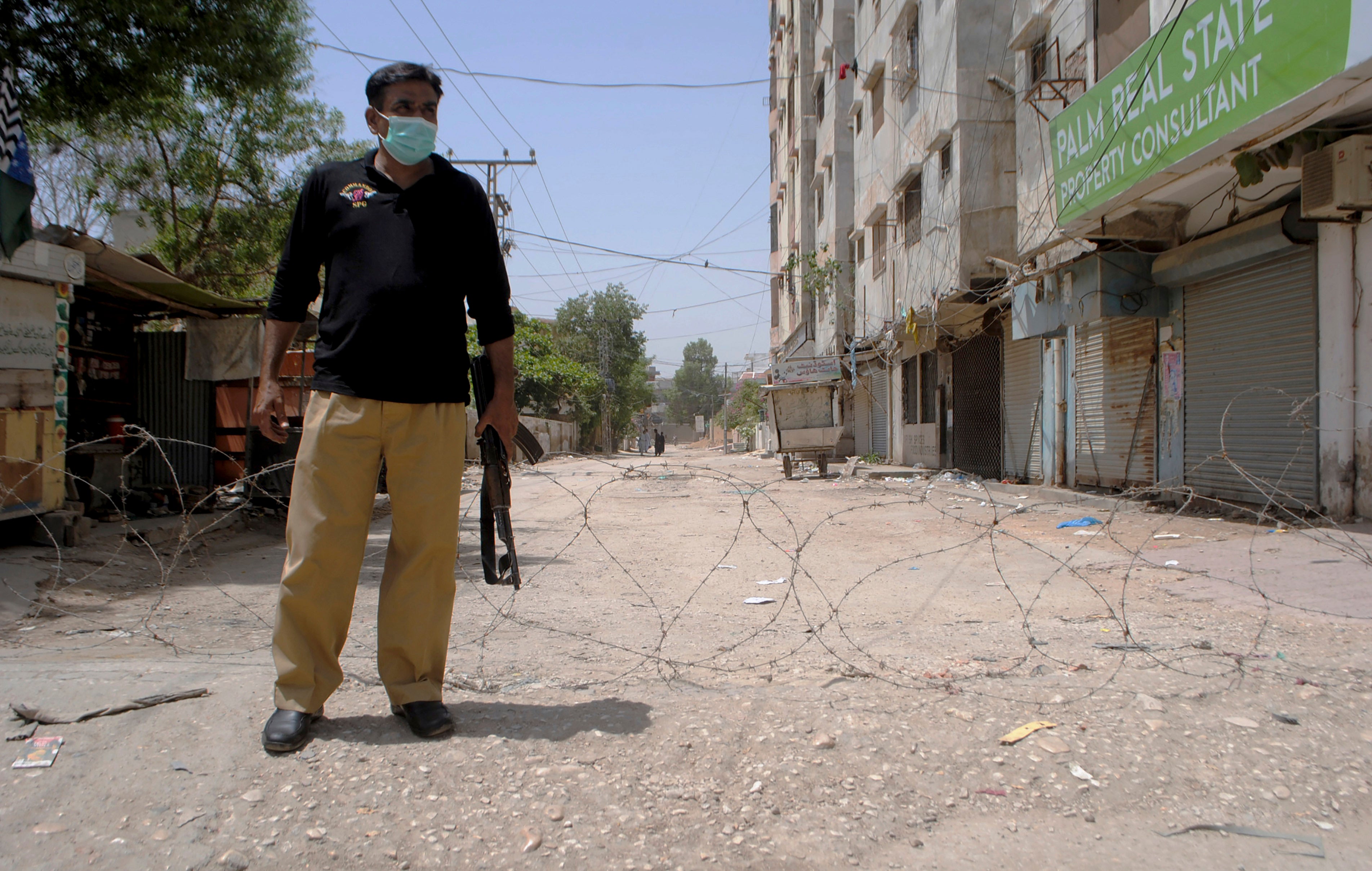 File image: A representative image of a police officer in Pakistan