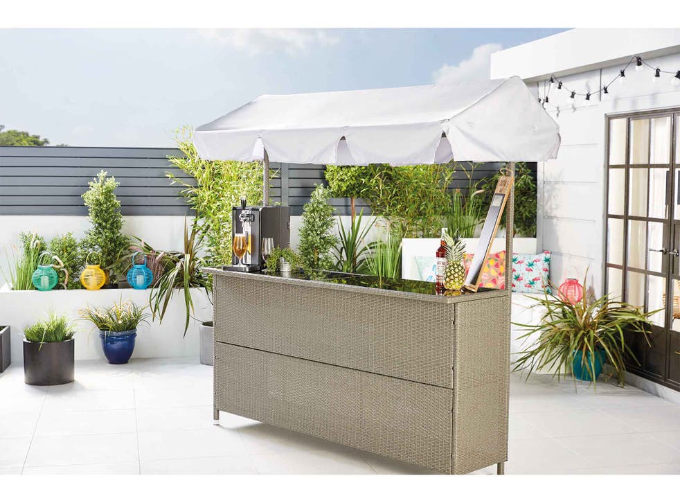 aldi s tiki bar is here to upgrade your garden parties this summer the independent