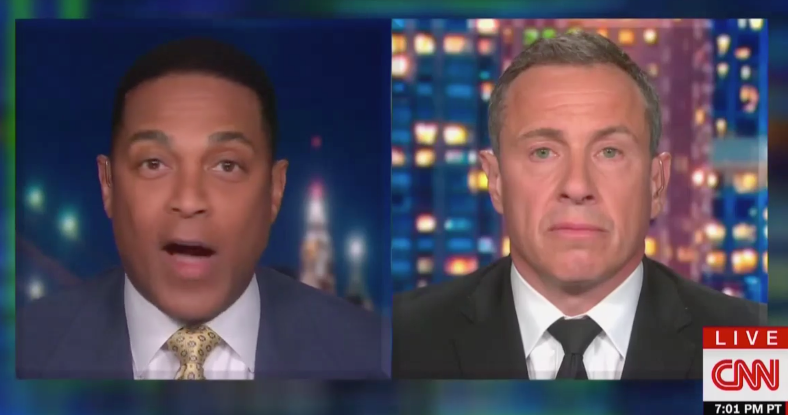 CNN’s Don Lemon fires back at Chris Cuomo for an interview with Rick Santorum following racist remarks about Native Americans.