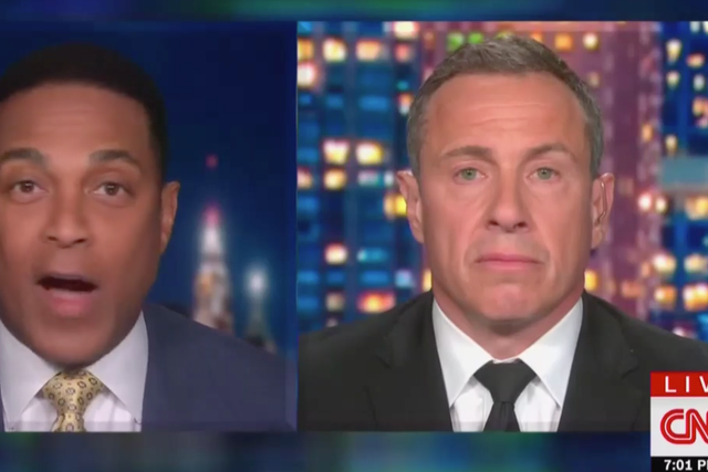 CNN’s Don Lemon fires back at Chris Cuomo for an interview with Rick Santorum following racist remarks about Native Americans.