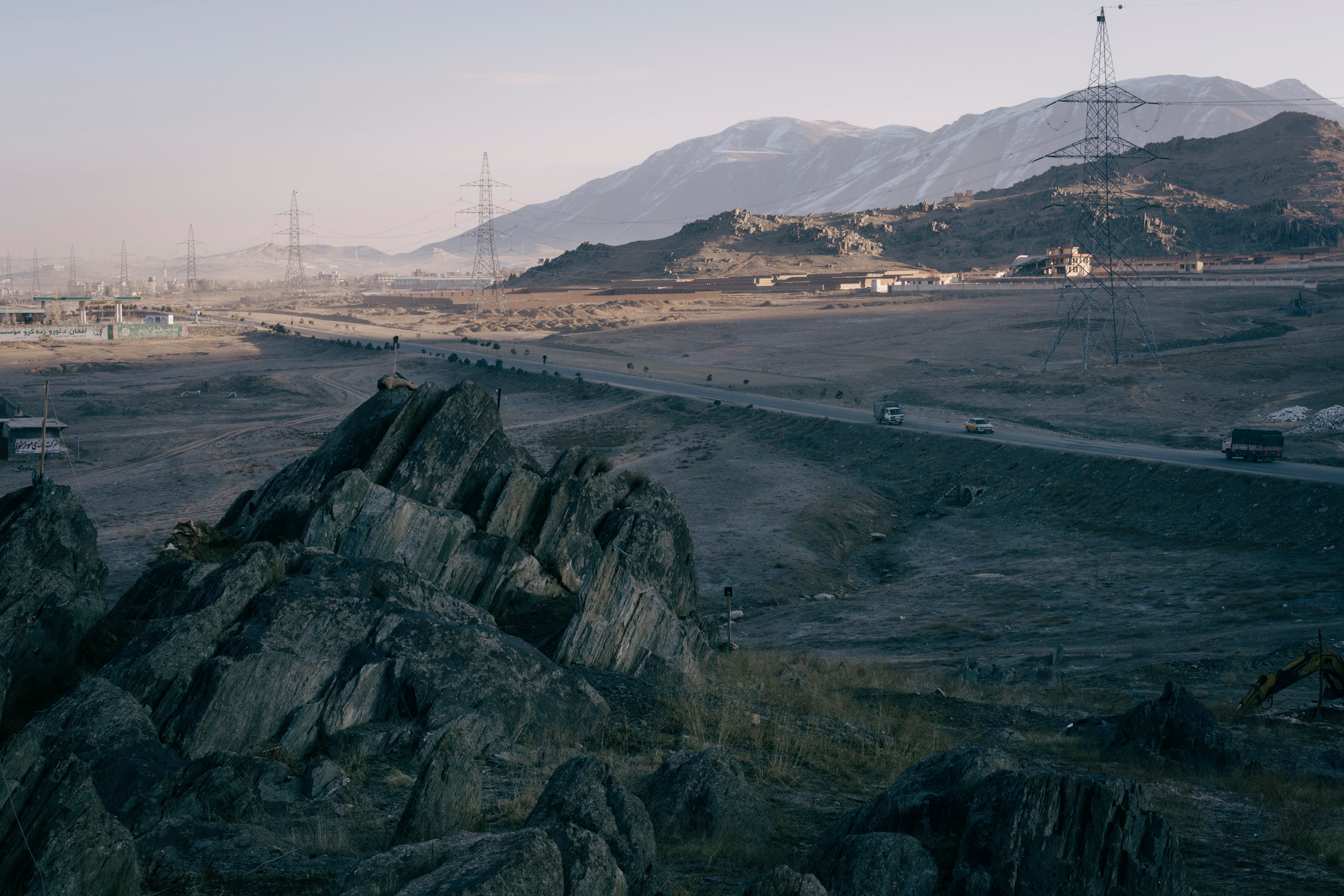 Highway 1, the main road connecting Kabul to the southern and western provinces