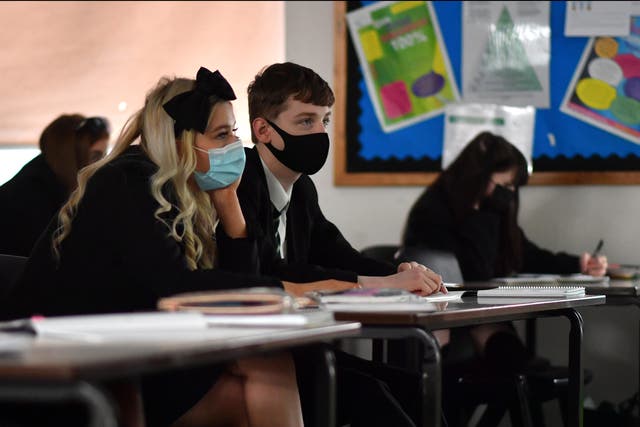 <p>The guidance over face masks in classrooms had been in place since early March</p>