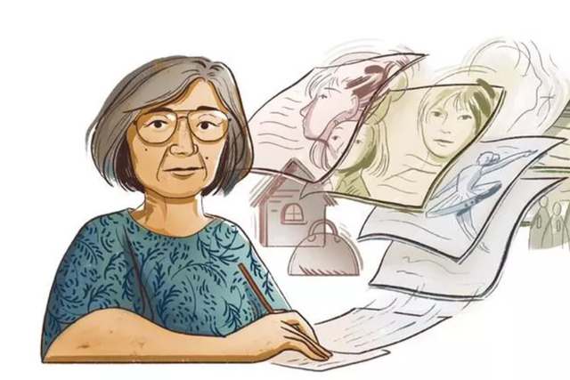 <p>Hisaye Yamamoto is today’s Google Doodle as a part of their celebration of Asian American and Pacific Islander Heritage Month </p>