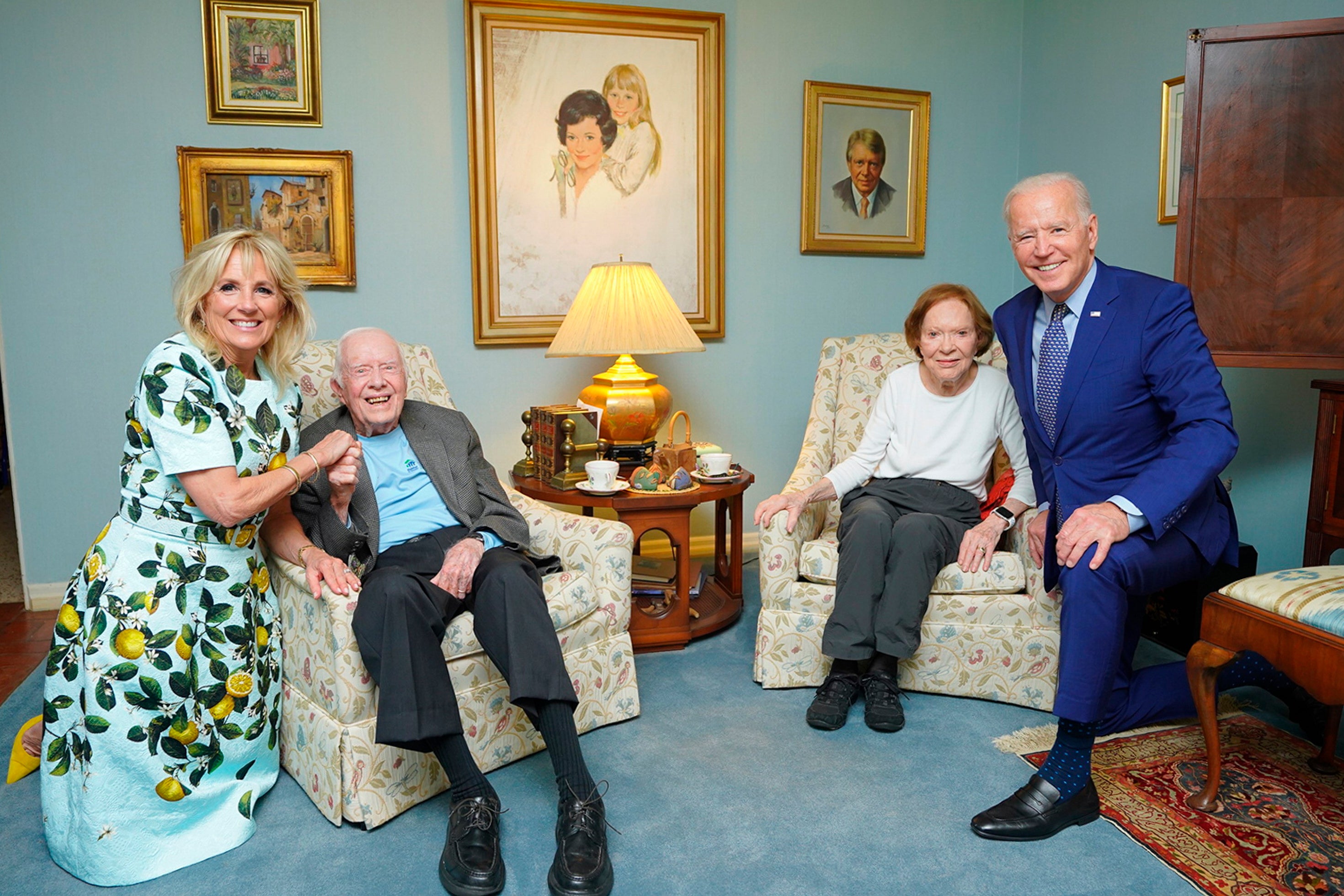 <p>The Carters and the Bidens</p>