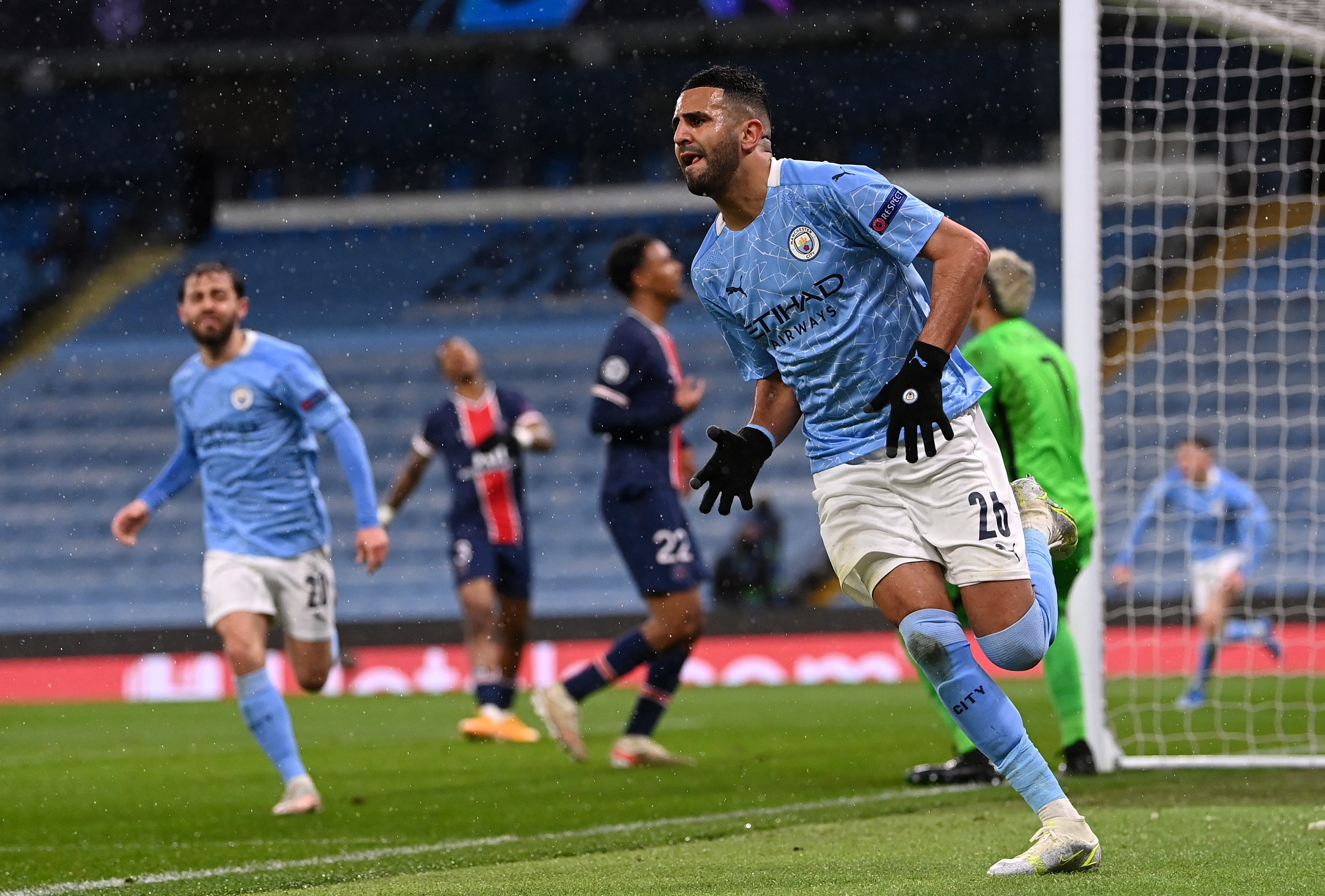 Манчестер сити лига чемпионов. Riyad Mahrez Manchester City 2022. ПСЖ ман Сити. ПСЖ Манчестер Сити 2 0. PSG man City.