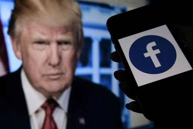 Donald Trump fue prohibido en Facebook a raíz del ataque al Capitolio de EE. UU.