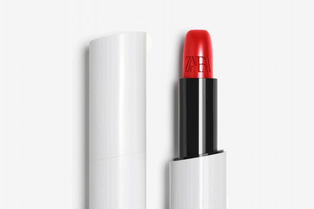 A lipstick from Zara’s new beauty line