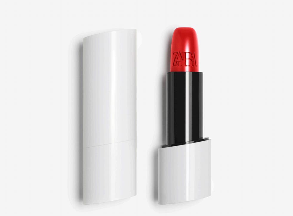 A lipstick from Zara’s new beauty line