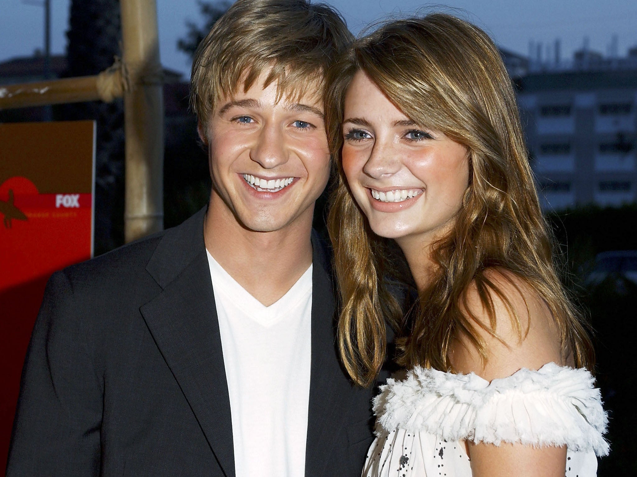 Ben McKenzie and Mischa Barton, pictured in 2003, starred in the popular drama The O.C.