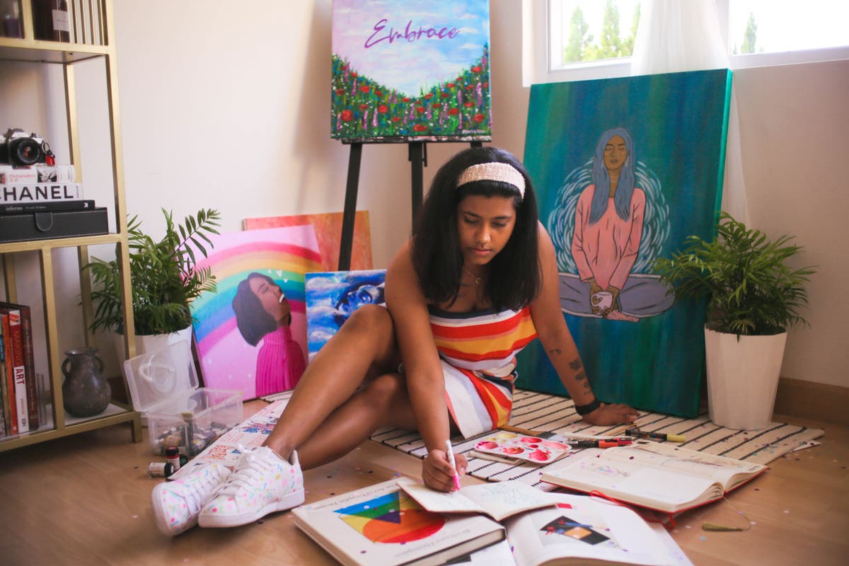 Sravya Attaluri: The activist of colour who is shaking up mental health and feminism through art