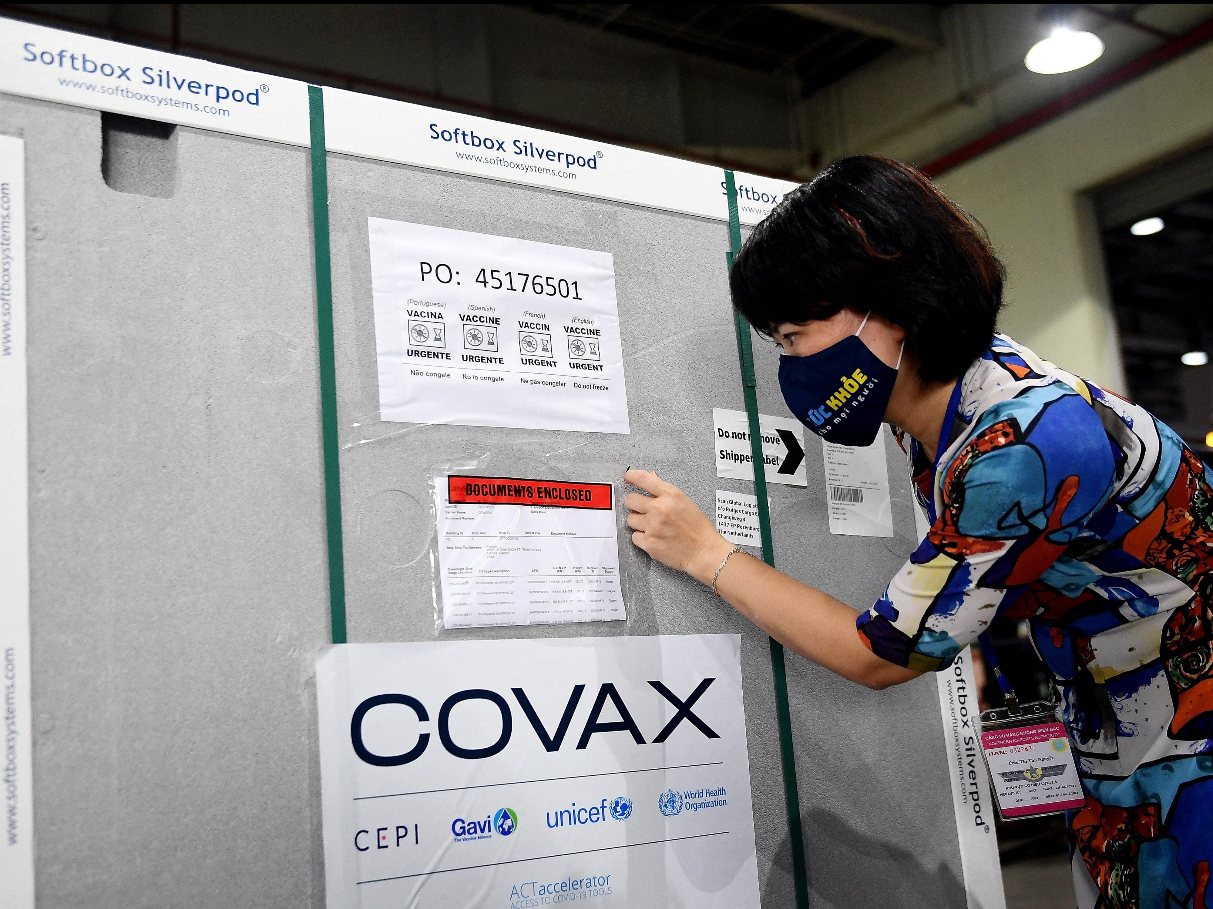 Covax intends to deliver two billion doses to 92 of the world’s poorest nations by the end of 2021