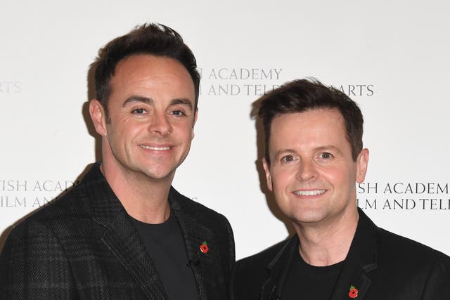 <p>Ant McPartlin and Dec Donnelly, photographed in 2019</p>