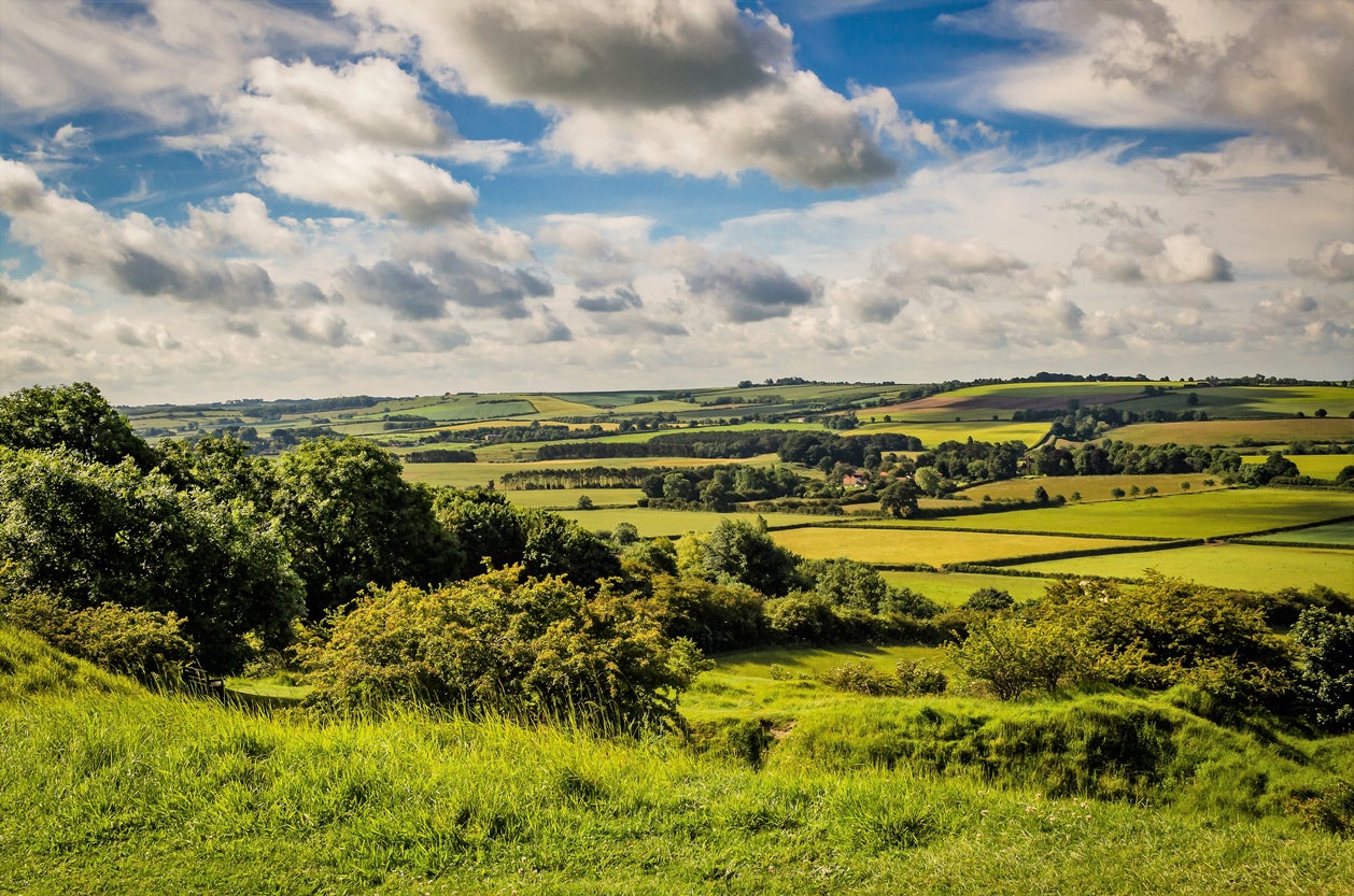 The town is a stone’s throw from the Lincolnshire Wolds